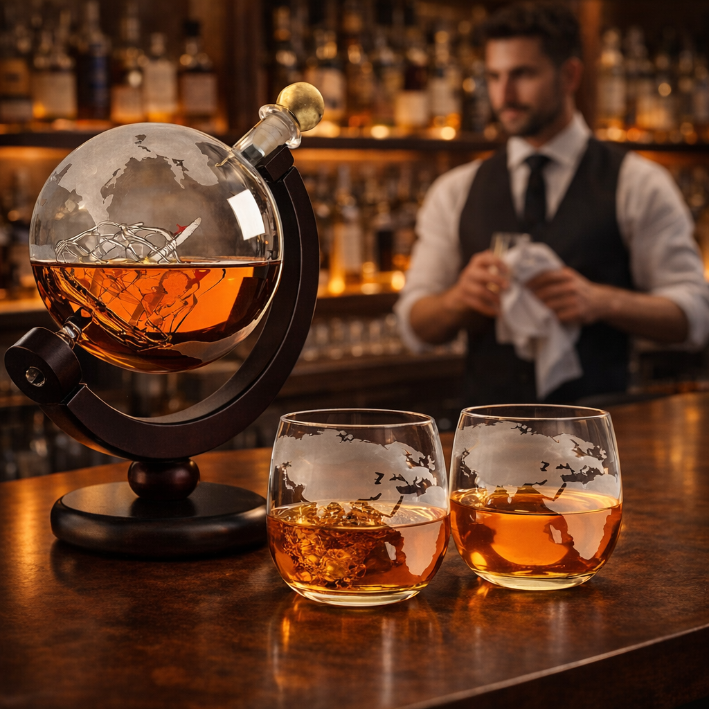 Whisky de la casa edición Mapa del Mundo