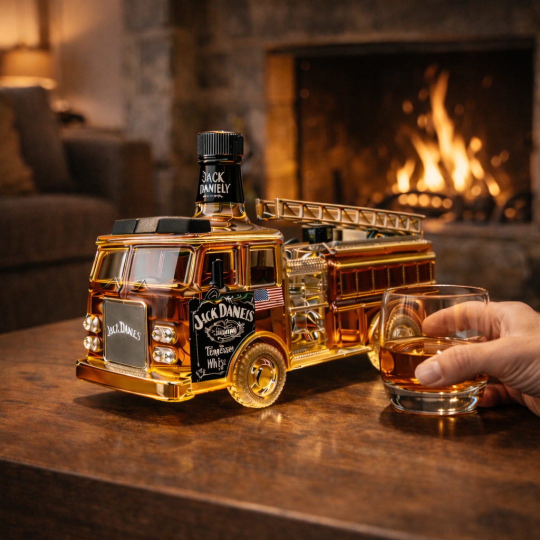 Whisky de la casa Jack Daniel's Edición Bomberos