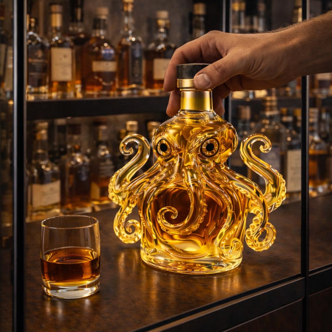 Whisky de la casa Edición Pulpo
