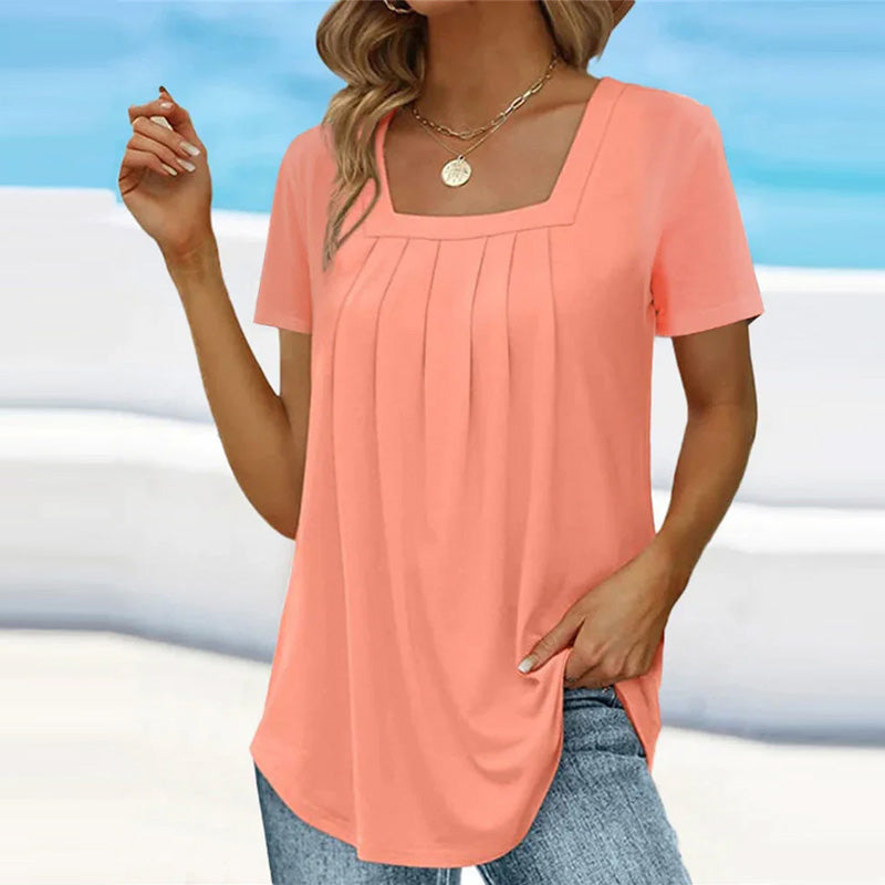 Sabryn - Elegant Pleated Blouse