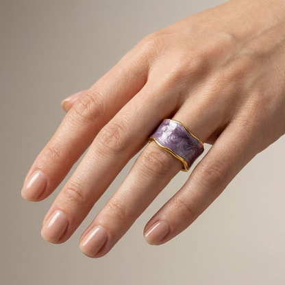 ANILLO ARTESANAL VINTAGE - (AJUSTABLE)