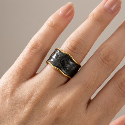 ANILLO ARTESANAL VINTAGE - (AJUSTABLE)