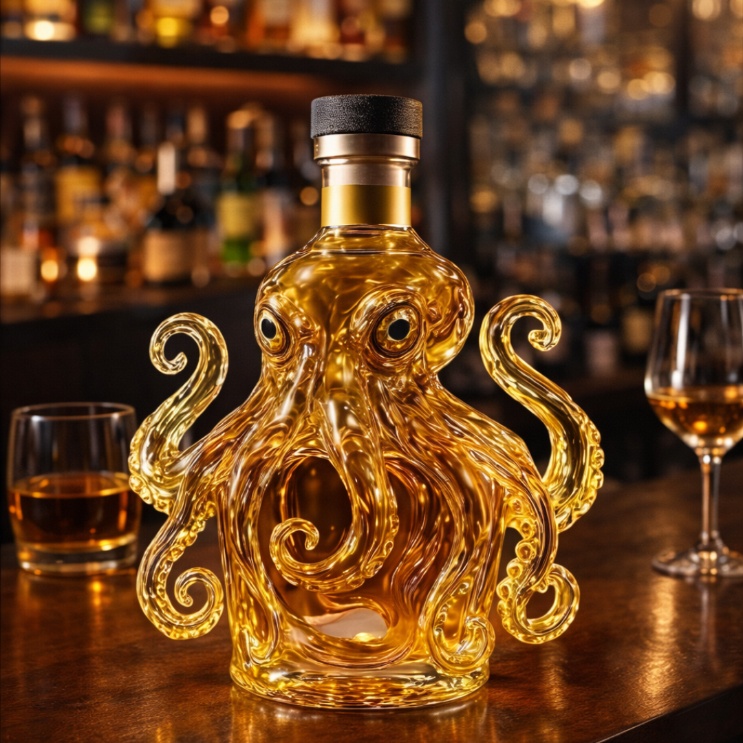 Whisky de la casa Edición Pulpo