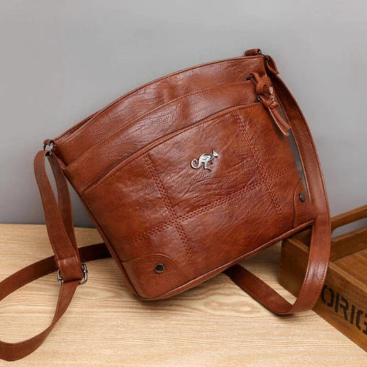 Amara | Bolso de hombro de cuero