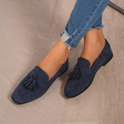 Mocasines Solena con Borlas