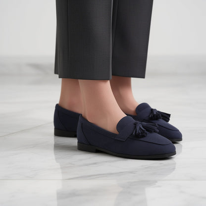 Mocasines Solena con Borlas