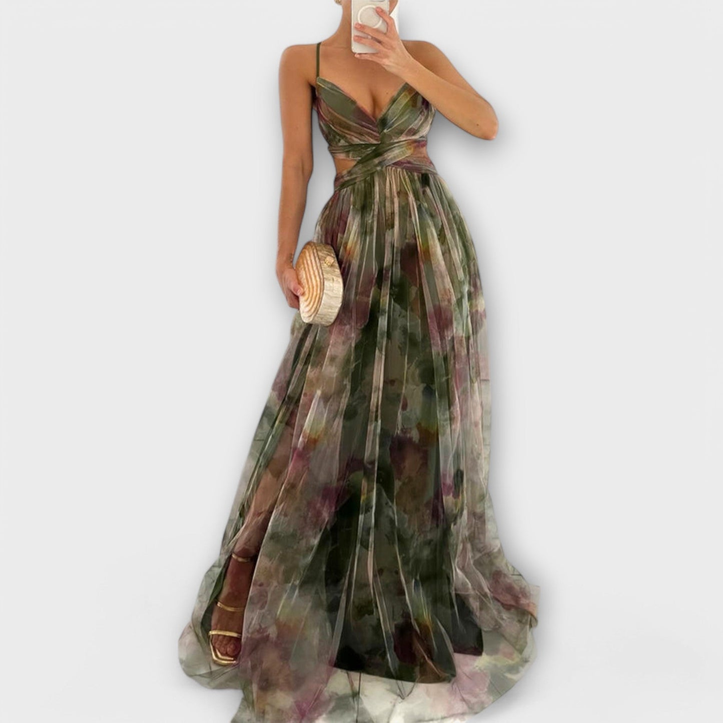 Annai Vestido Maxí - Elegante y Ajustado