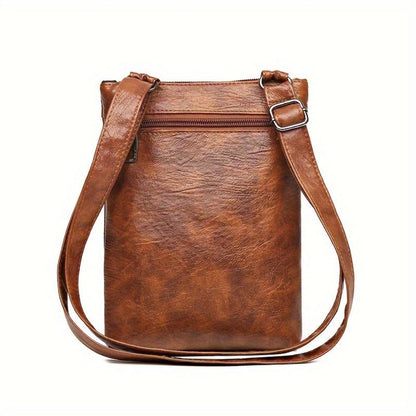 Celeste | Bolso bandolera de cuero