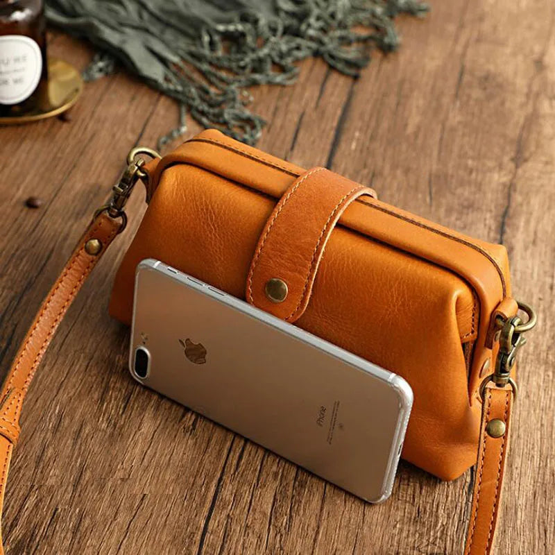 Vivienne | Bolso de hombro de cuero