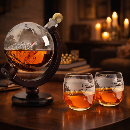 Whisky de la casa edición Mapa del Mundo