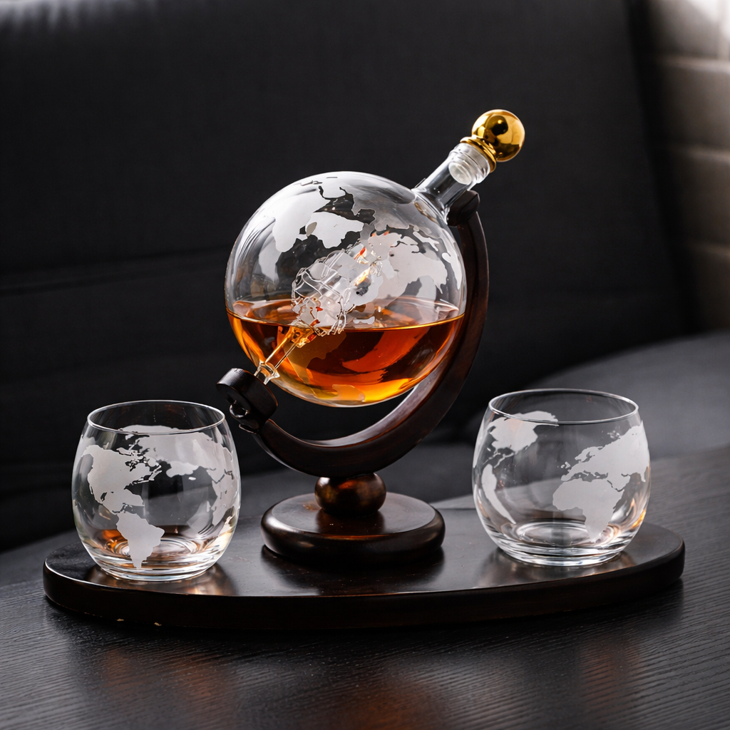 Whisky de la casa edición Mapa del Mundo