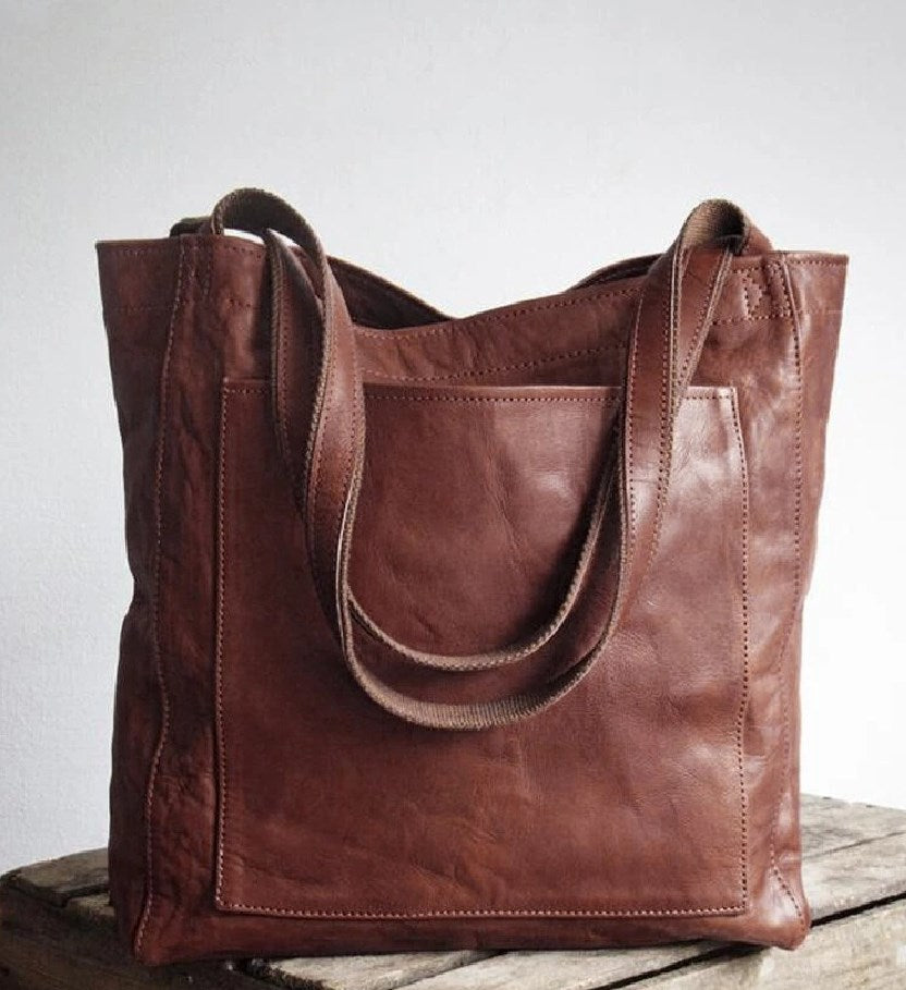 Elara | Bolso tote de cuero
