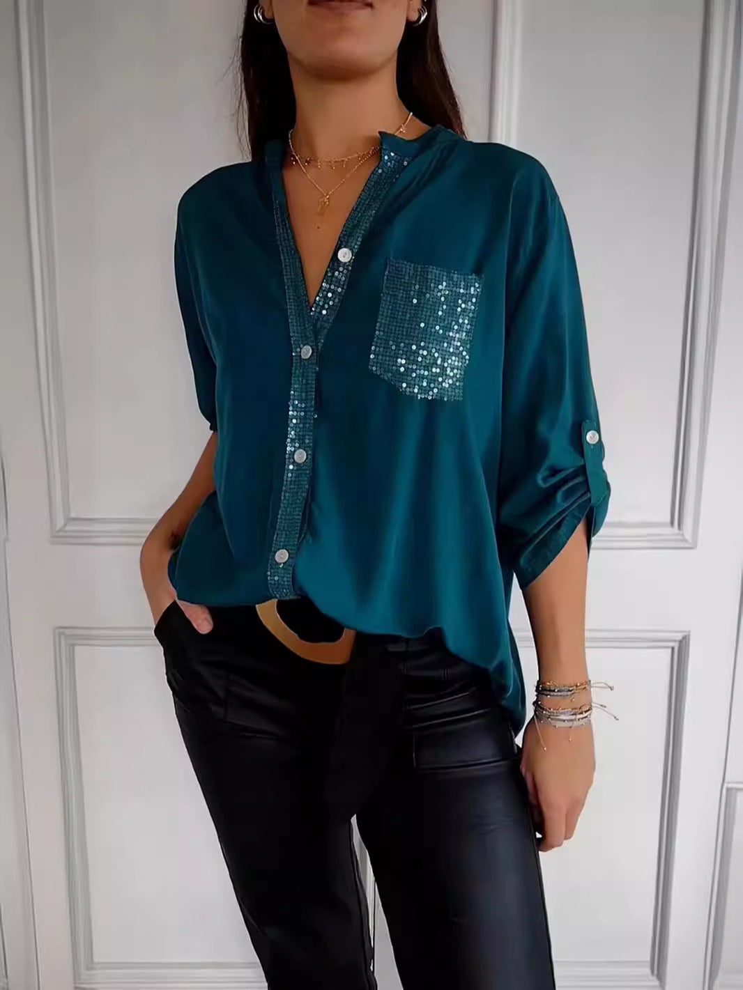 Aerith - Chic Glamour Top
