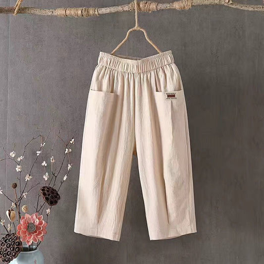 Noelia - Cropped Drift Pants