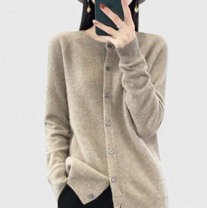 Rosa- Cárdigan cómodo