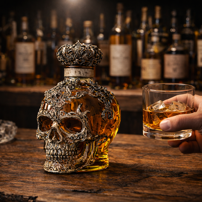 Whisky de la casa edición calavera