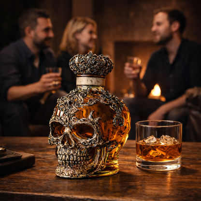 Whisky de la casa edición calavera