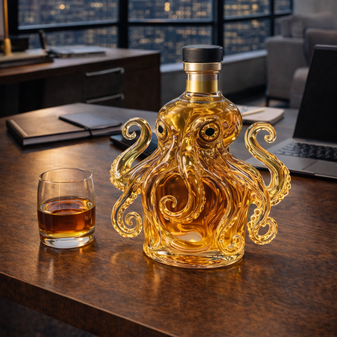 Whisky de la casa Edición Pulpo