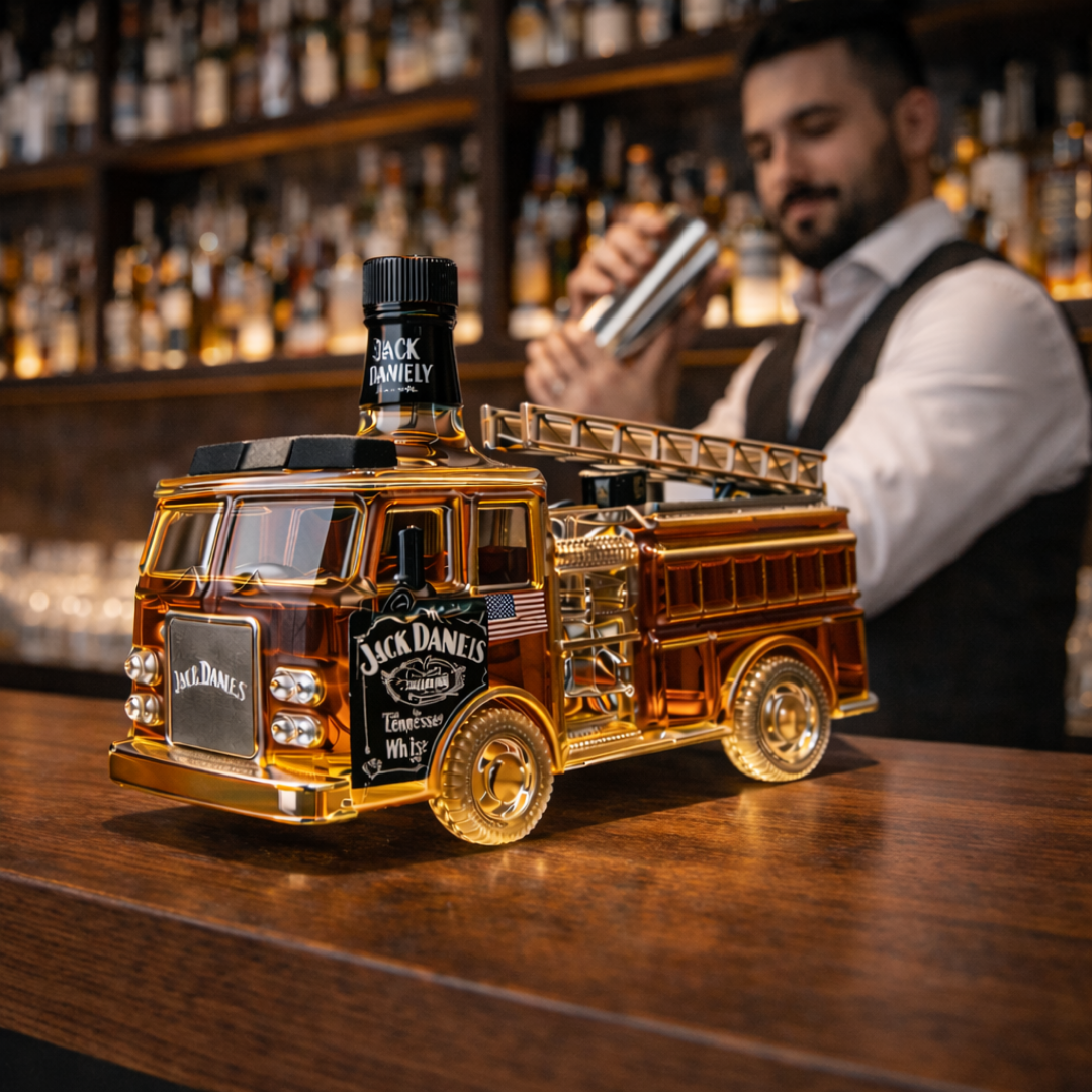 Whisky de la casa Jack Daniel's Edición Bomberos