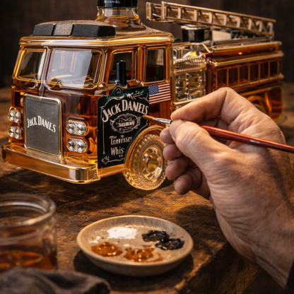 Whisky de la casa Jack Daniel's Edición Bomberos