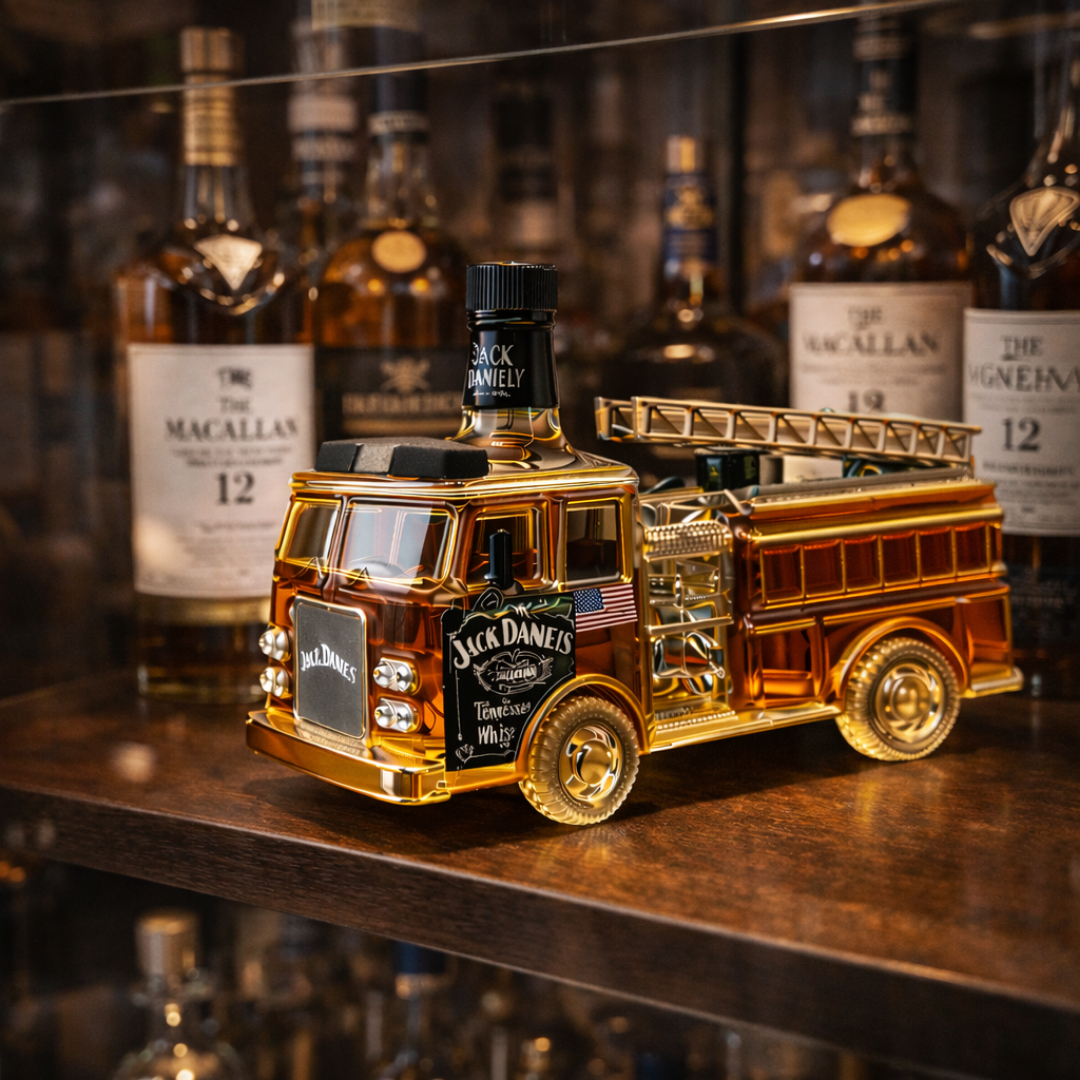 Whisky de la casa Jack Daniel's Edición Bomberos