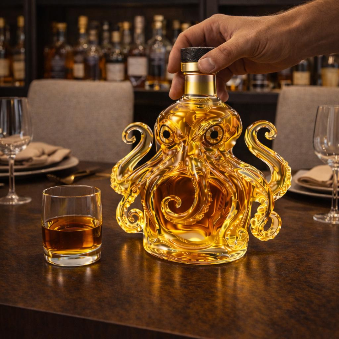 Whisky de la casa Edición Pulpo