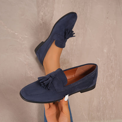 Mocasines Solena con Borlas