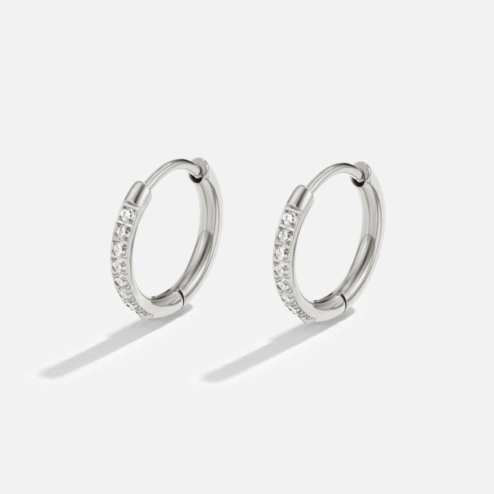 Aretes de aro Eternity