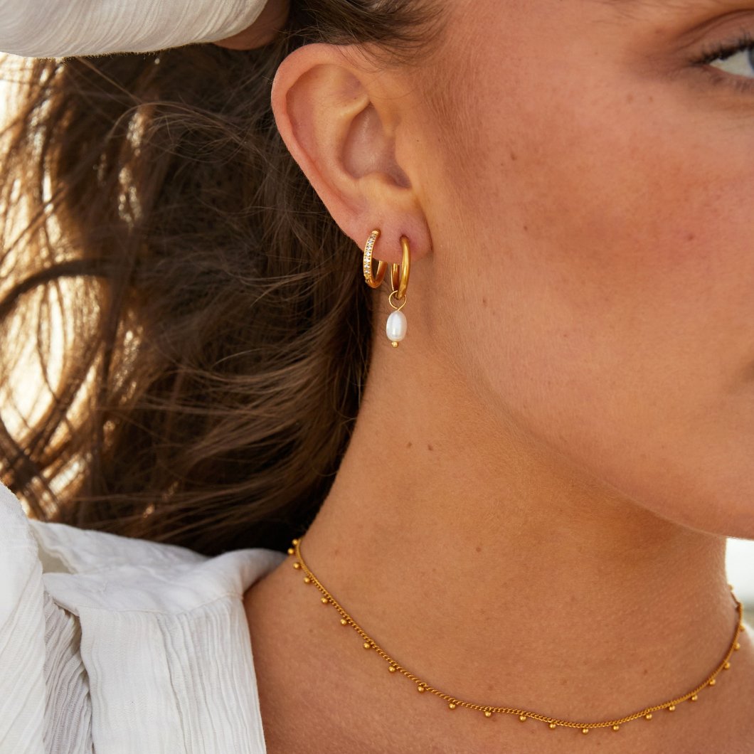 Aretes de aro Eternity