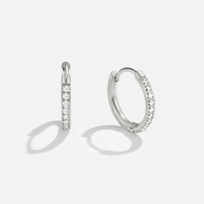 Aretes de aro Eternity
