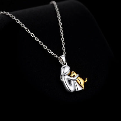 SET Collar Abrazo con tu mascota con pendientes de regalo – Oferta por tiempo limitado