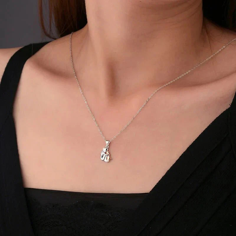 SET Collar Abrazo con tu mascota con pendientes de regalo – Oferta por tiempo limitado
