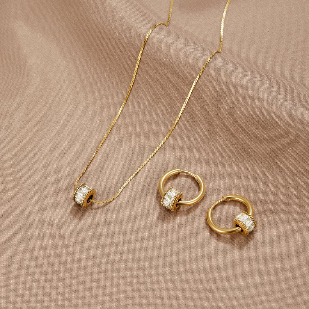 Conjunto Gigi en oro de 18 quilates