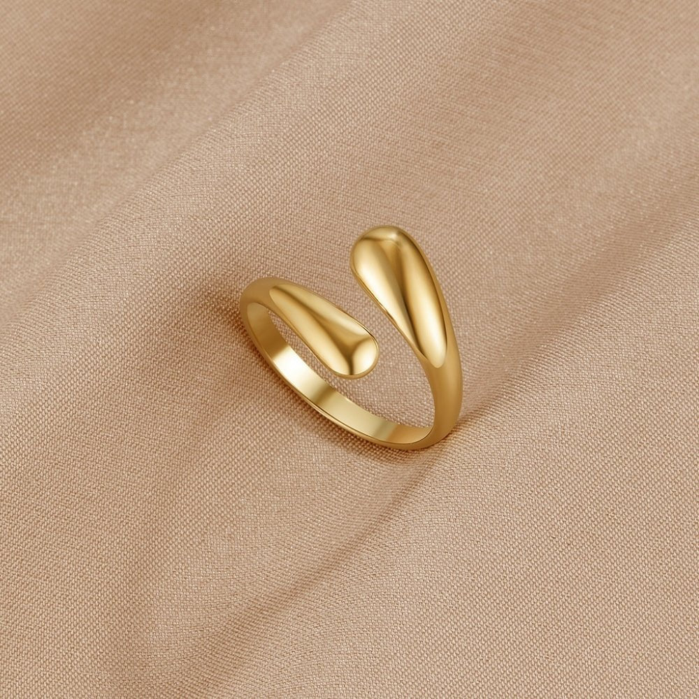 Anillo envolvente Raven Gold