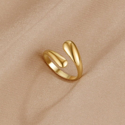 Anillo envolvente Raven Gold