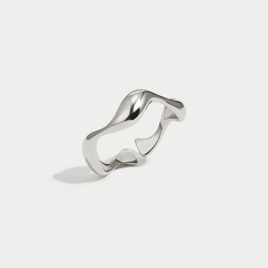 Anillo Silver Wave